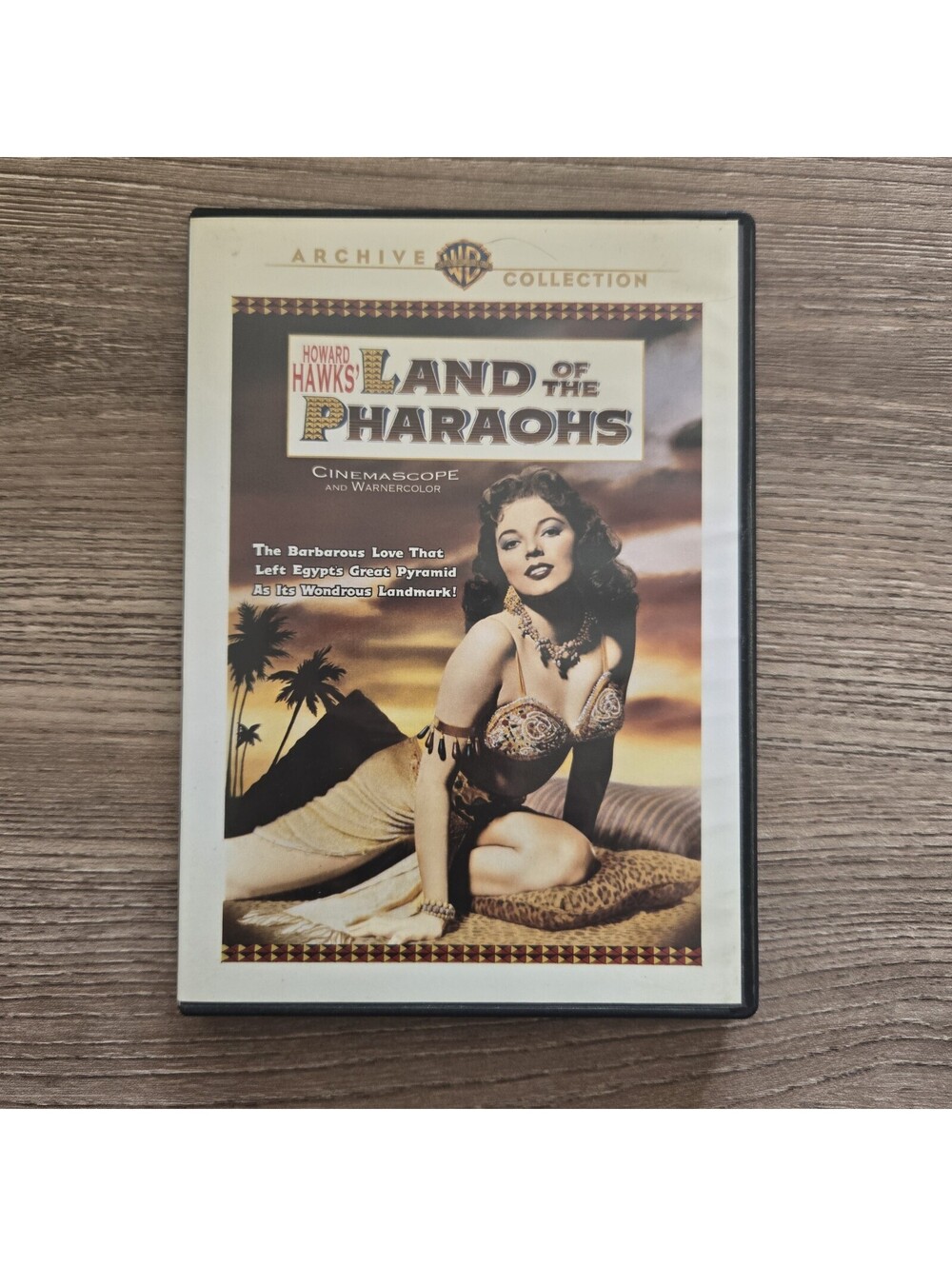 Land of the Pharaohs (DVD Warner Archive) Joan Collins Jack Hawkins 1955 Epic